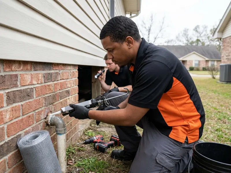 Rodent Exclusion and Removal in Baton Rouge, LA