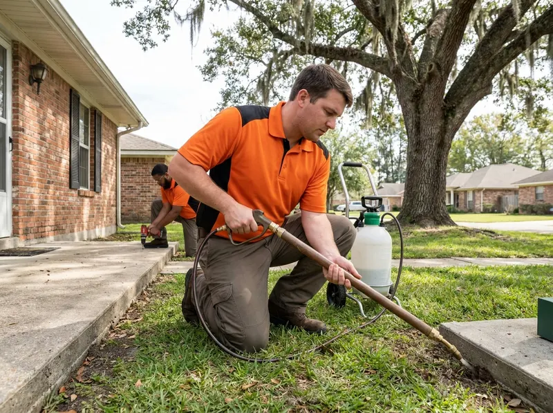 Subterranean Termite Treatment in Baton Rouge, LA